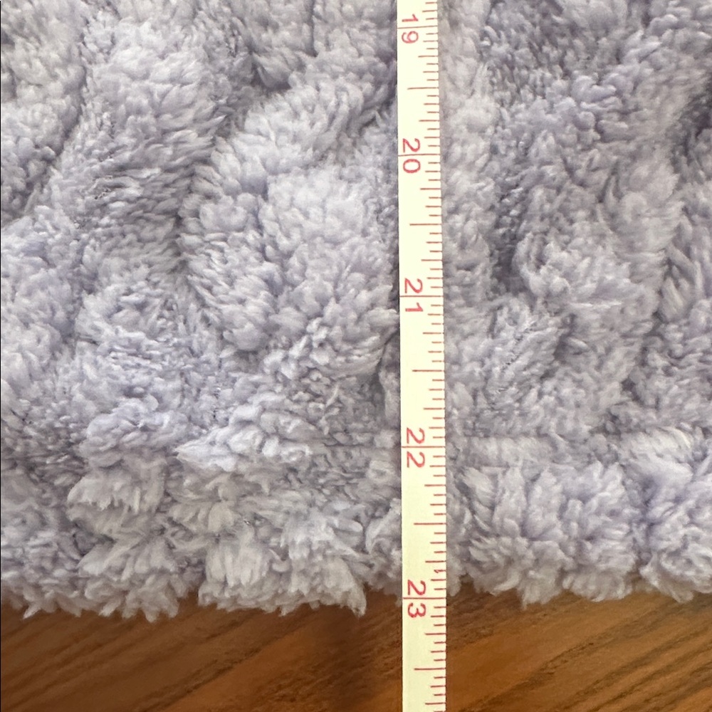 Cozy Purple Lounge Pajama Top - Picture 7 of 10